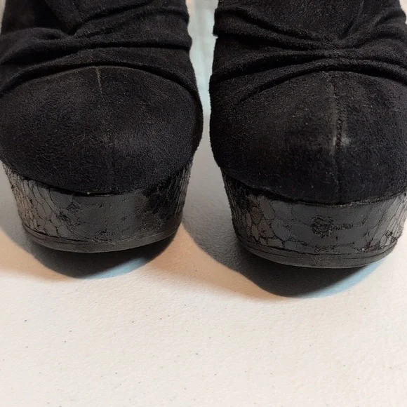 Call It Spring Snakeskin Platform Booties - Picture 4 of 7